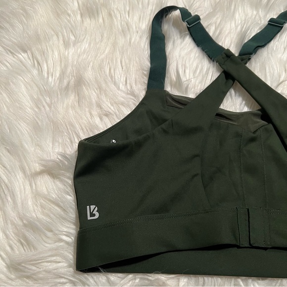 Buffbunny Collection Under Pressure Sports Bra Dark Green XXL - Picture 8 of 10